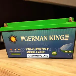 120ah German King Solar/Power Backup Battery