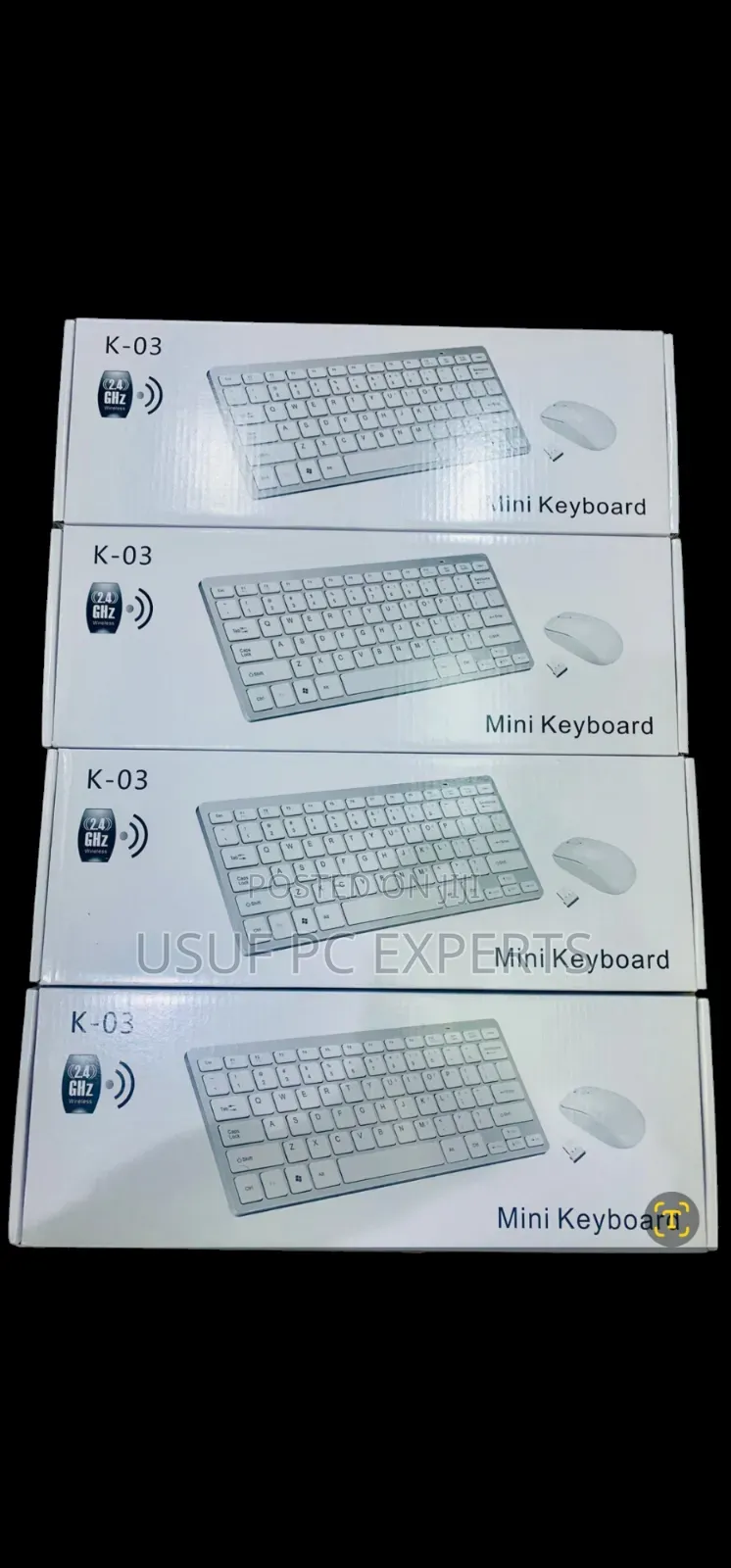 Wireless Mini Keyboard and Mouse