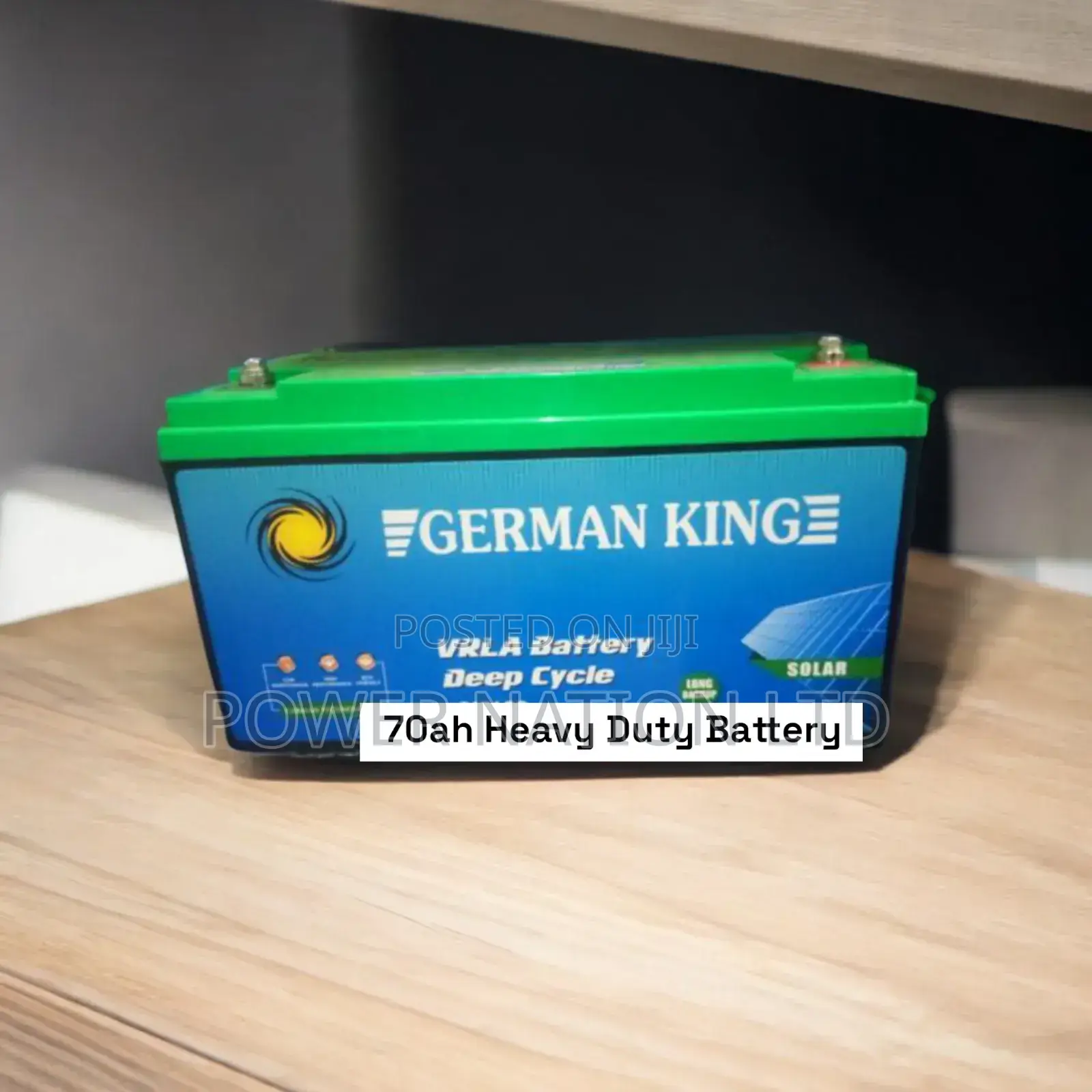 70ah German King Solar Backup Battery MF