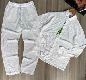 Cozy Linen Suit. Shirt and Pants