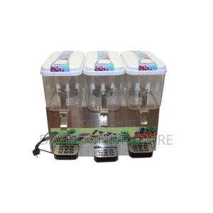 Snowhite Triple Juice Dispenser, 18litres - White