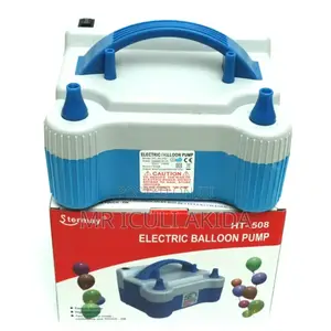 Party Stand Electric Inflating Dual Nozzle Air Balloon Pump