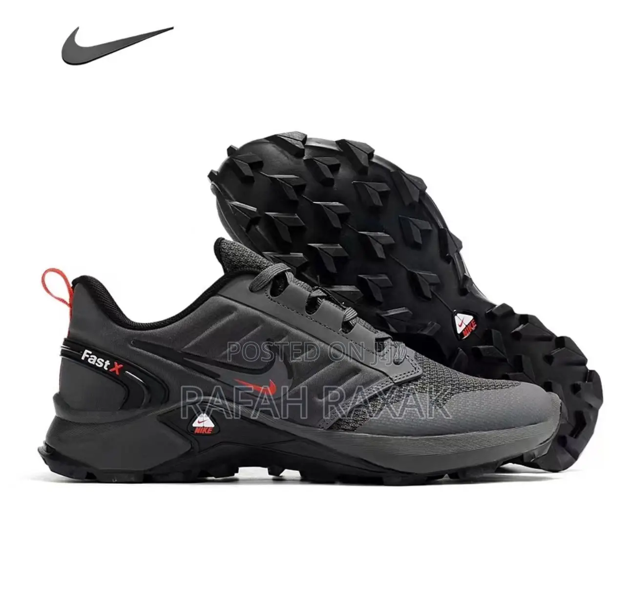 Original Dark Grey Nike Fast X Casual Running Sneakers