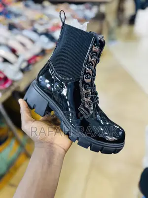 Original Women’S Black Shinny Mirror Boots