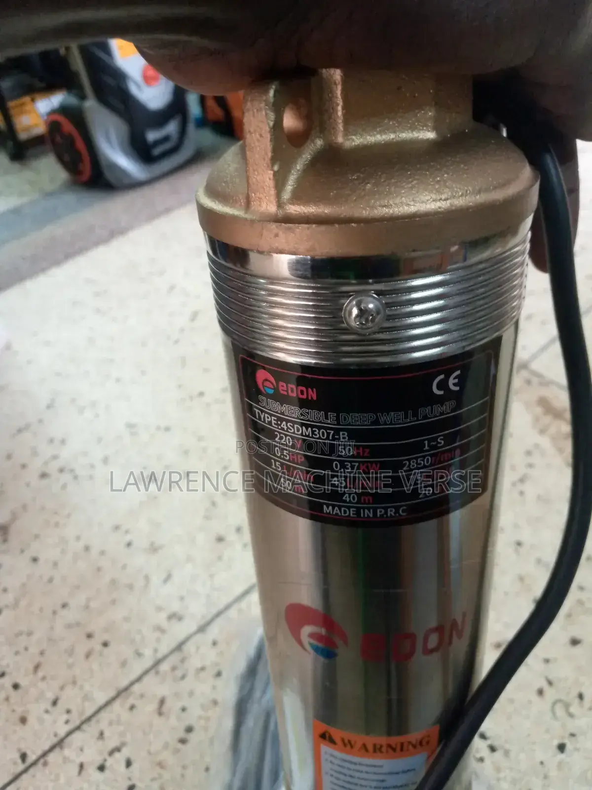 Submersible Water Pump 50m