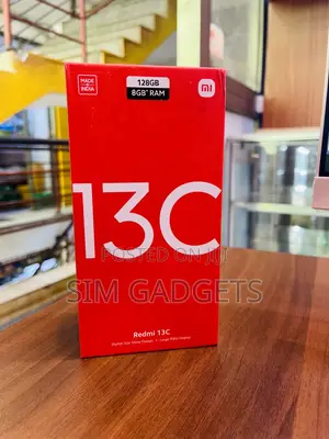 New Xiaomi Redmi 13C 128 GB Black