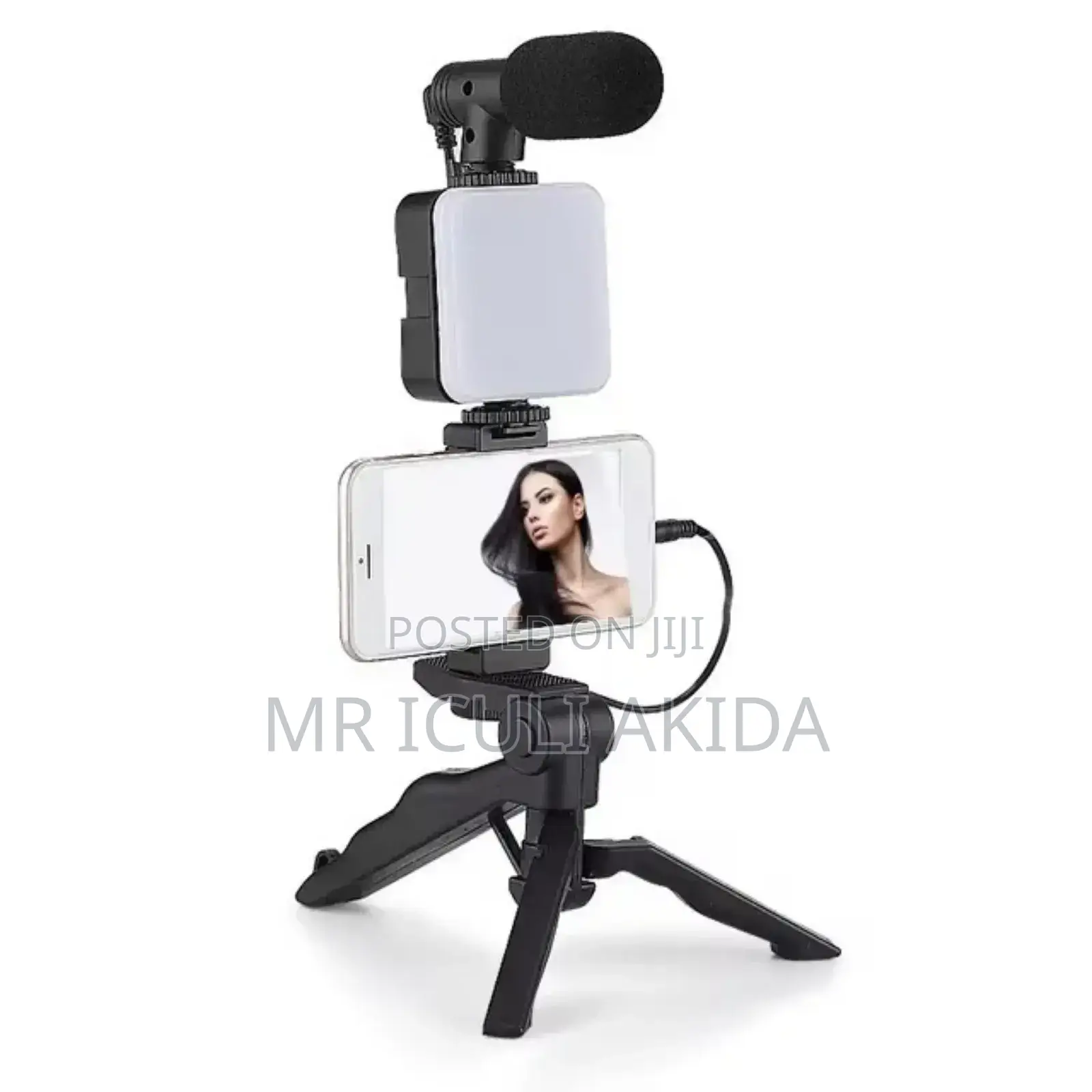 Handheld Vlog Phone Video Making Kit WTH Microphone