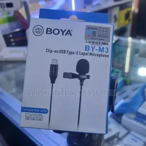 Clip-on USB Type-C Lapel Microphone