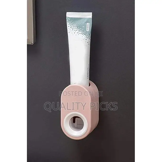 Automatic Toothpaste Squeezer Dispenser Toothbrush Holder