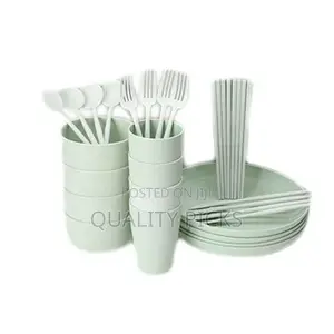 28 PCS Dinner Set, Large Dinner Plates, Cups, Bowls,