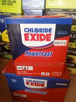 35ah Chloride Exide Maintenance Free Car Battery