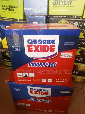 45ah Chloride Exide Maintenance Free Car Battery