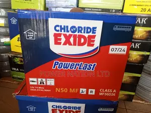 50ah Chloride Exide Car Battery N50