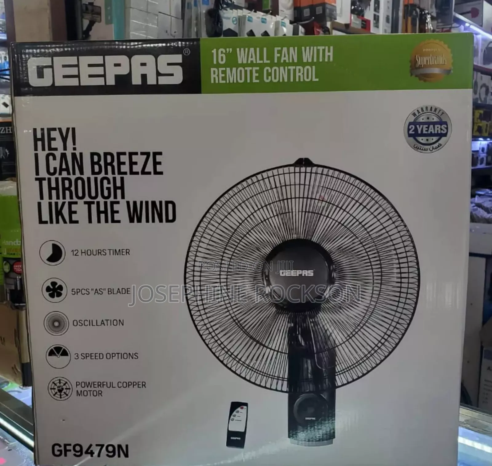 16 Wall Cooling Fan