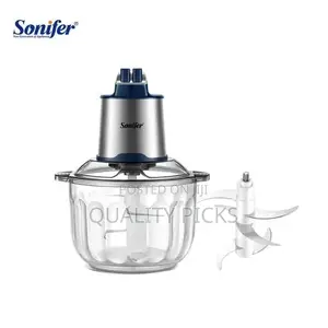 Sonifer 4litre Multifunctional Glass Jar Vertical Chopper
