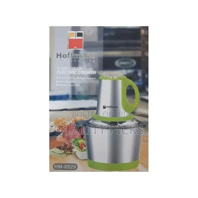 Hoffmans 2 Litre Food Processor Vegetable Chopper