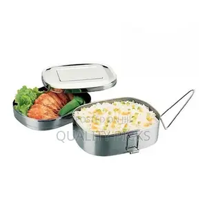 Double Layers Bento Electric Heating Lunch Box Food Warmer