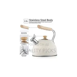 Kaisa Villa 2.5 Litre Stovetop Teapot Stainless Steel
