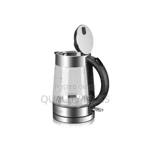 Big Cordless Glass Kettle Fast Boiling -Transparent