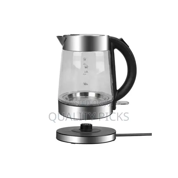 Big Cordless Glass Kettle Fast Boiling -Transparent