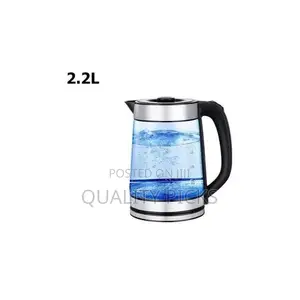 Big Cordless Glass Kettle Fast Boiling -Transparent