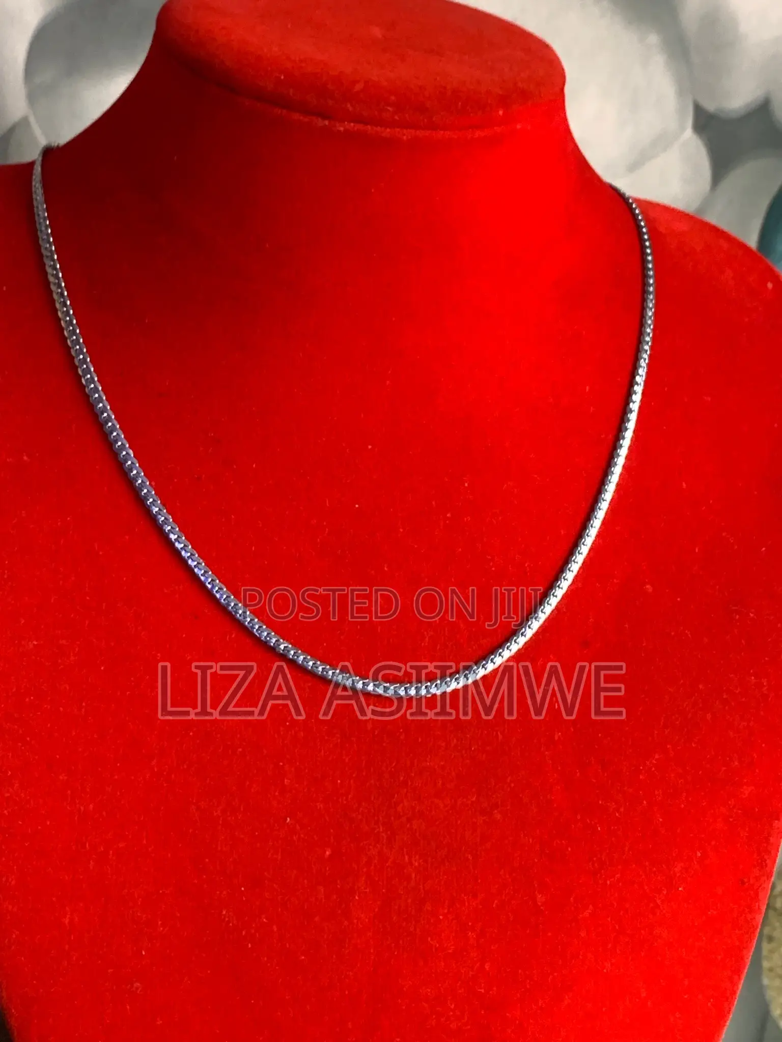 Silver Thin Men’S Necklaces