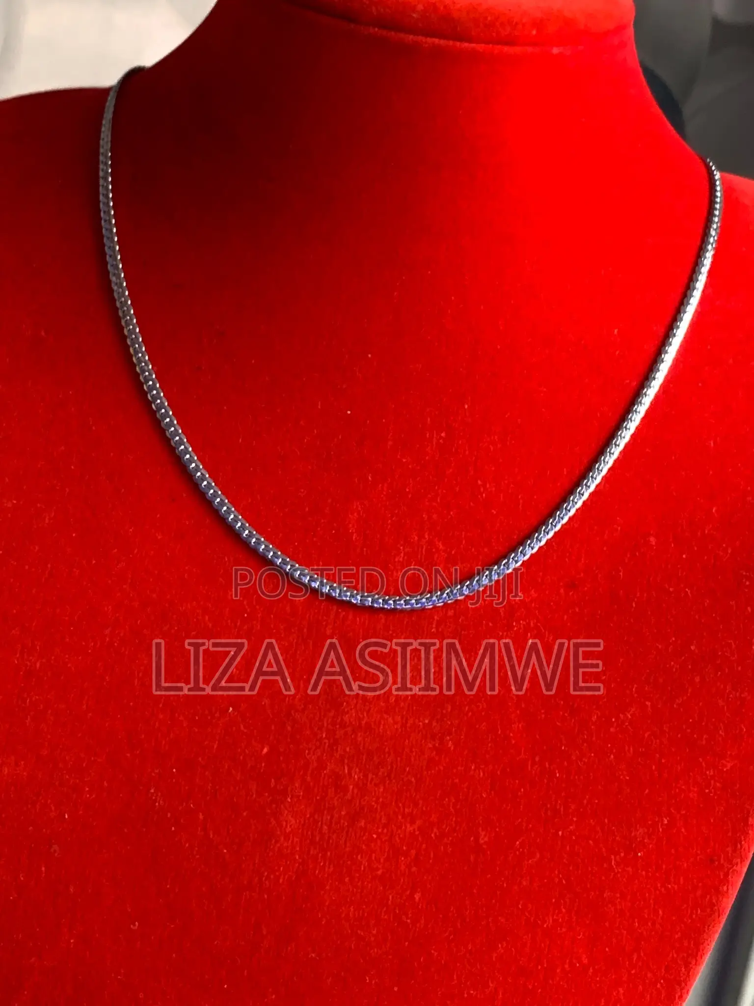 Silver Thin Men’S Necklaces