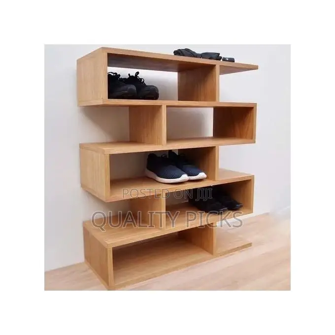 Wooden Shoe Rack - Beech(Doesnot Contain Shoes)