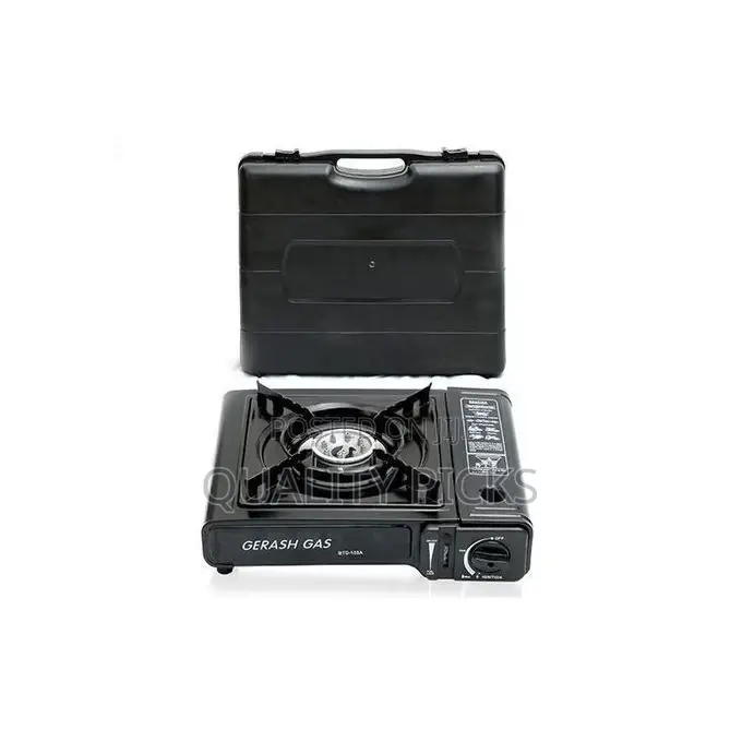 Portable Gas Cooker - Black