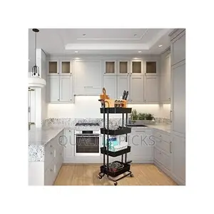 4 Tier Kitchen, Bedroom, Bathroom Storage Rack Basket