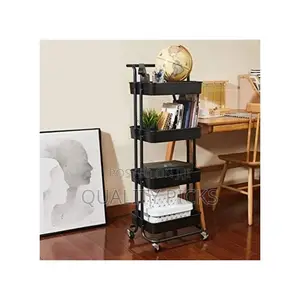 4 Tier Kitchen, Bedroom, Bathroom Storage Rack Basket