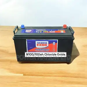 N100/100ah Chloride Exide Maintenance Free Car Battery