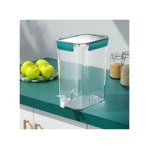 4.5L Beverage Drink Dispenser for Fridge With Spigot Bottle-