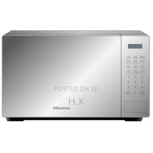 Hisense 20 Litre Digital Microwave Oven, Mirror Silver,