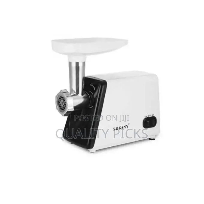 Sokany Electric Meat Grinder- White.
