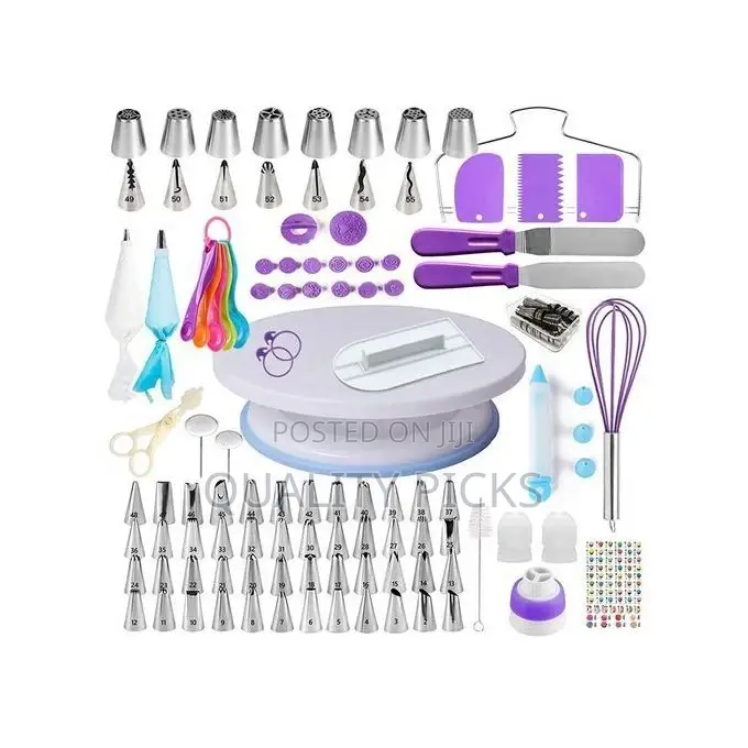 137 Pieces Cake Decorating Tool Set Baking Supplies