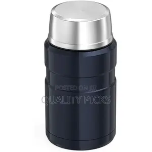 Thermos Stainless King Food Flask, Midnight Blue, 710ml