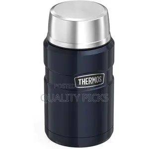 Thermos Stainless King Food Flask, Midnight Blue, 710ml