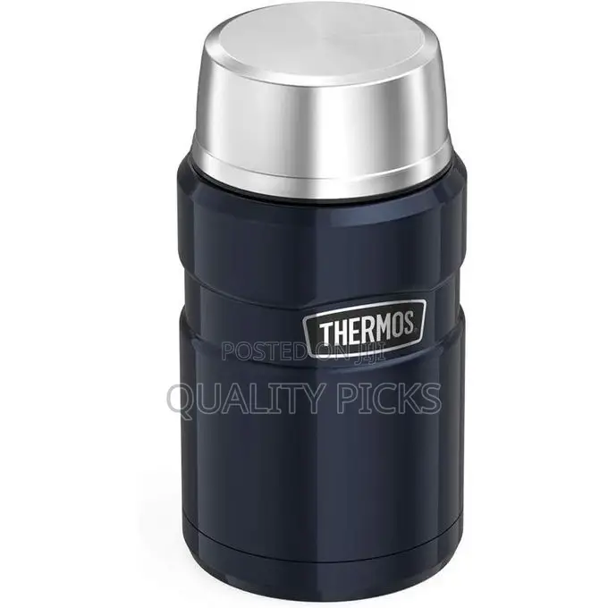 Thermos Stainless King Food Flask, Midnight Blue, 710ml