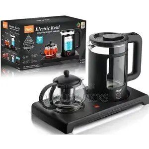 RAF Electric Kettle With Turkish Teapot European Set