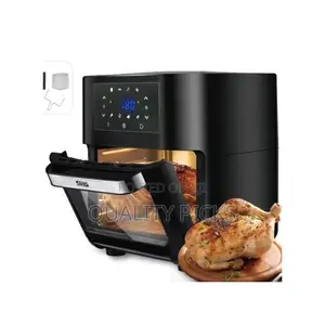 12L Digital Air Fryer Oven Toaster Rotisserie Grill
