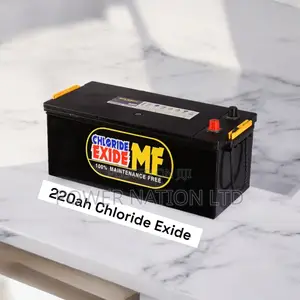 220ah Chloride Exide Maintenance Free Car Battery