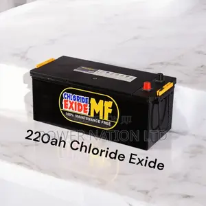 220ah Chloride Exide Car Battery Power Last