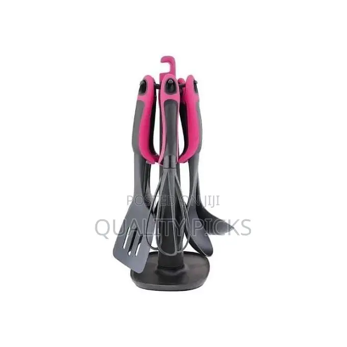 7 Piece Silicone Non Stick Kitchen Tool Cooking Utensils
