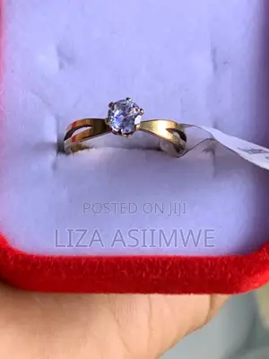 Simple Stainless Steel Engagement Rings