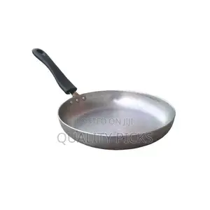 Pancakes, Eggs,Chapati Frying Pan 24cm - Silver, Black