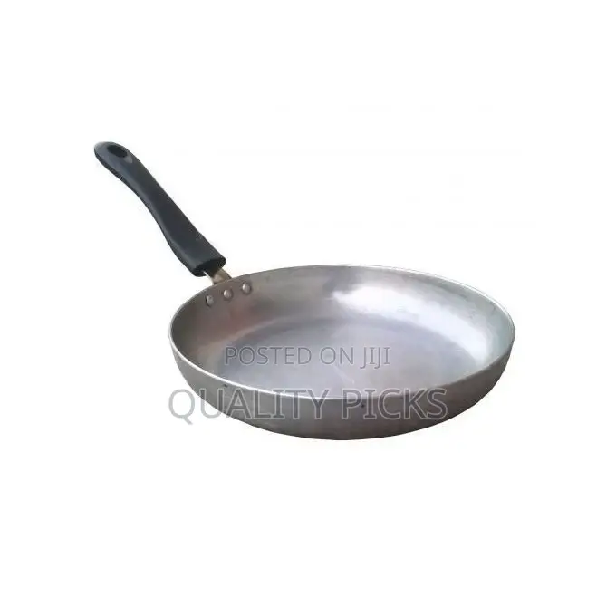 Pancakes, Eggs,Chapati Frying Pan 24cm - Silver, Black