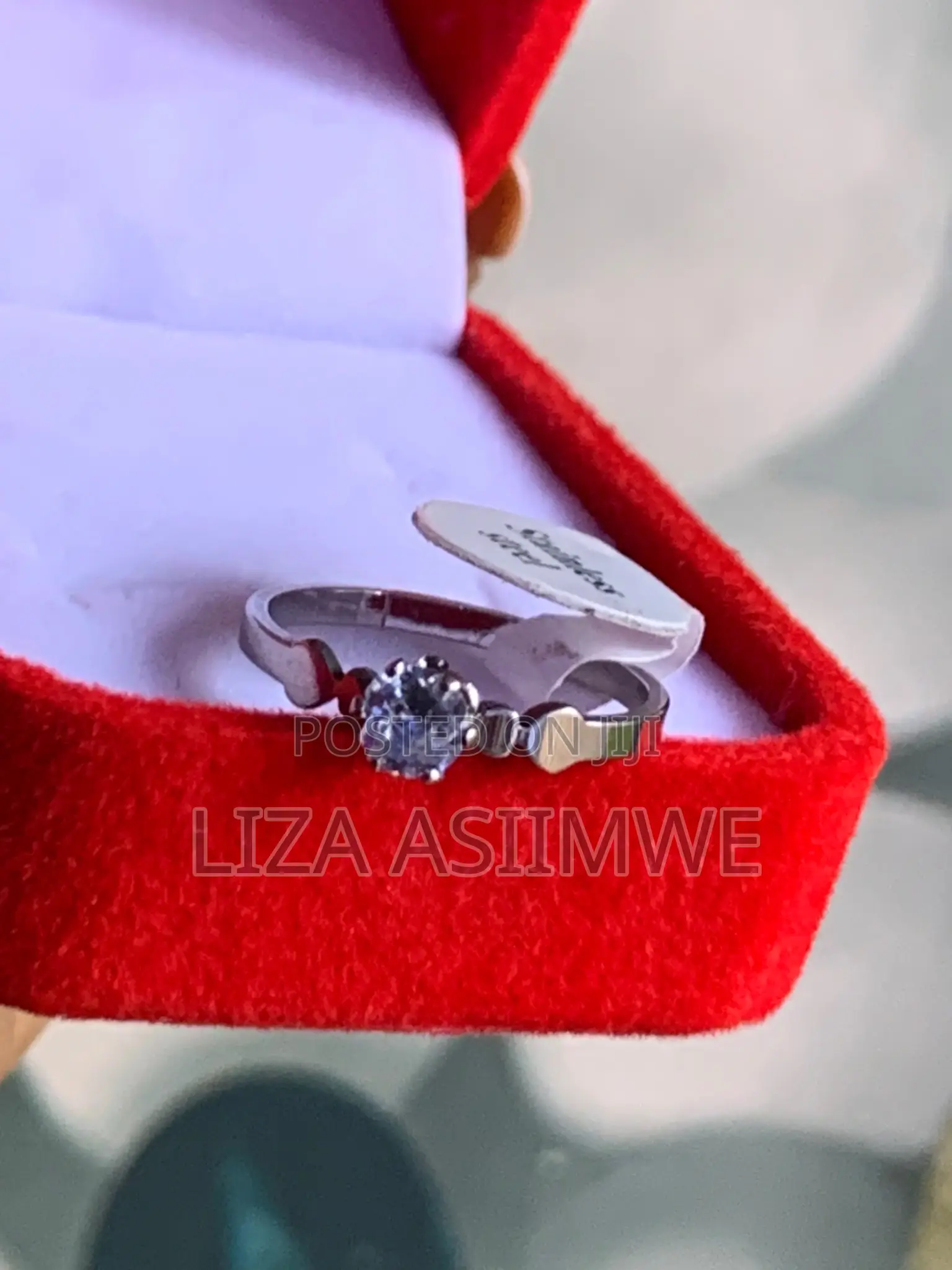 Silver and Gold Engagement Rings
