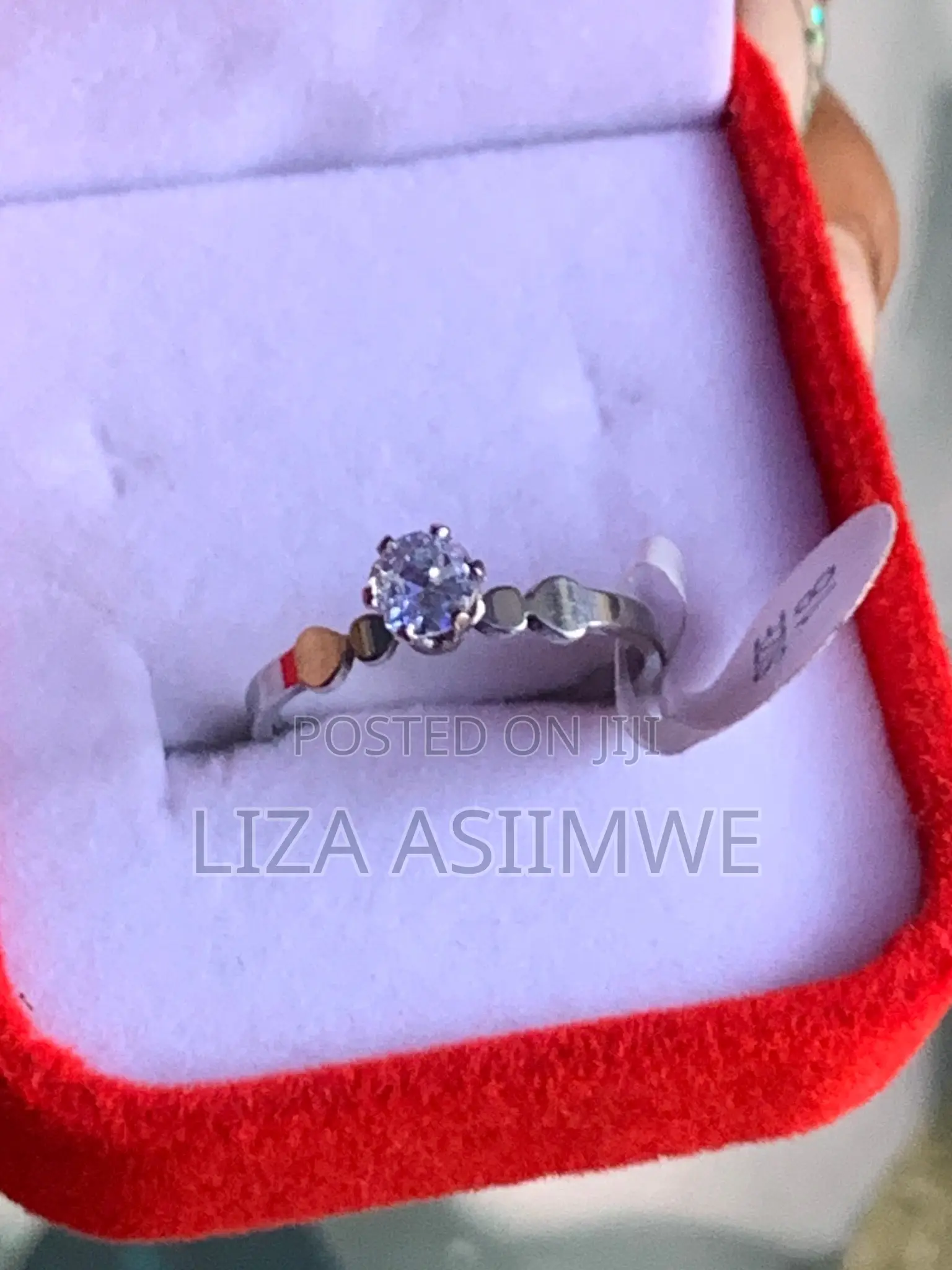 Silver and Gold Engagement Rings