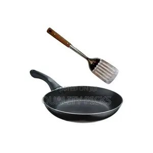 20cm Frying Pan and Spoon - Multicolor